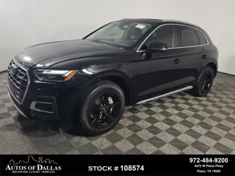 Black 2023 Audi Q5 40 Premium for sale in Plano, TX