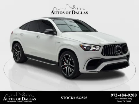 2021 Mercedes-Benz GLE 63 S AMG NAV,CAM,PANO,CLMT STS,HEADS UP,21" WL for sale in Plano, TX