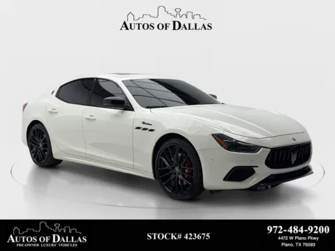 White 2023 Maserati Ghibli Modena for sale in Plano, TX