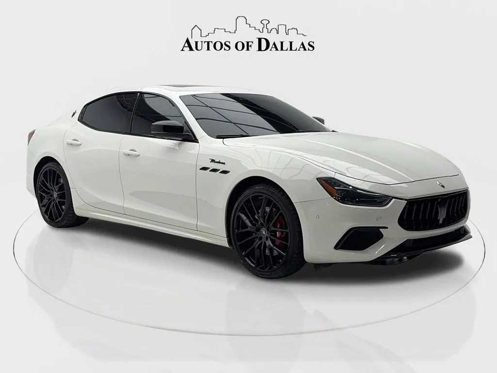 White 2023 Maserati Ghibli Modena for sale in Plano, TX