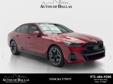 Red 2025 BMW i5 eDrive40 M SPORT,NAV,CAM,SUNROOF,HEADS UP,20" M WL for sale in Plano, TX