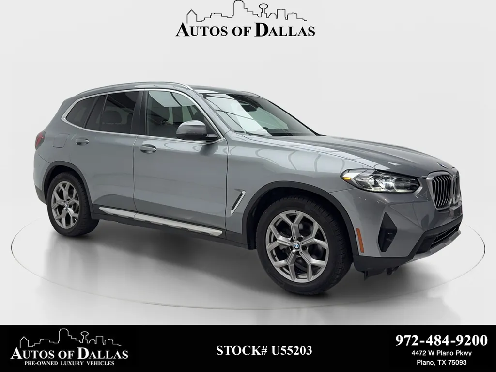 Gray 2024 BMW X3 sDrive30i for sale in Plano, TX