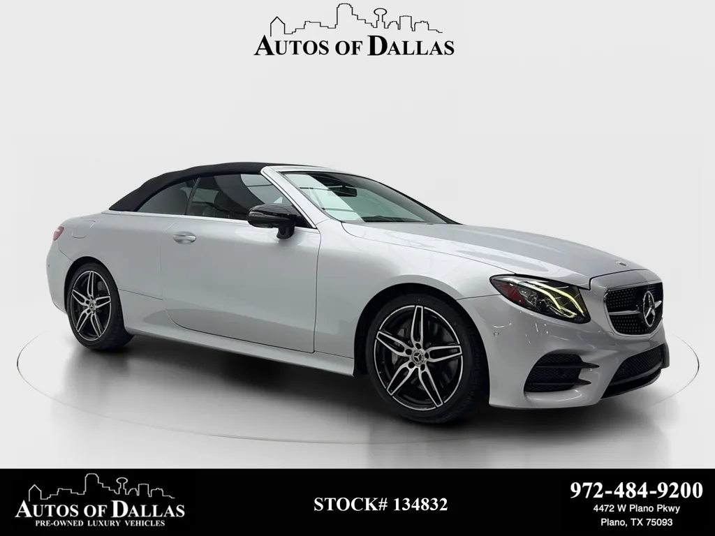 Black 2020 Mercedes-Benz E-Class E 450 for sale in Plano, TX