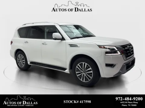 Photos of 2024 Nissan Armada SL for sale in Plano, TX at Autos of Dallas - Plano