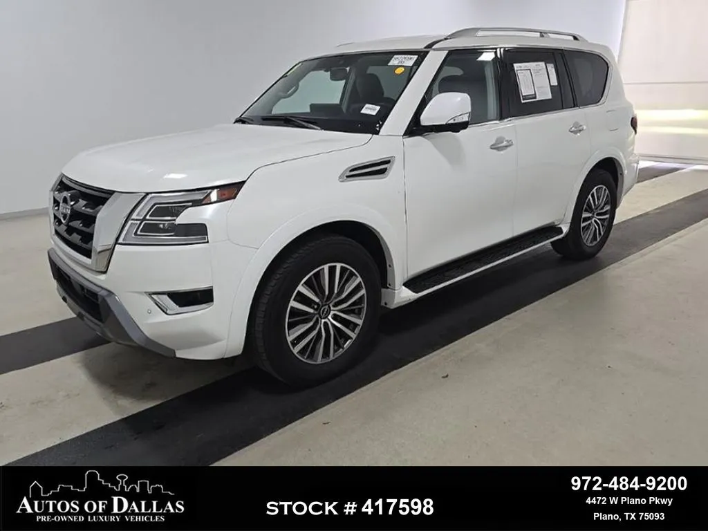 White 2024 Nissan Armada SL for sale in Plano, TX
