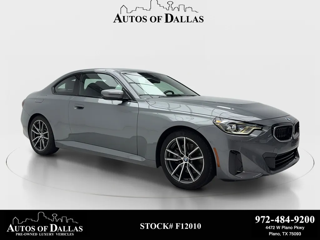 Gray 2025 BMW 2 Series 230i for sale in Plano, TX