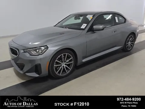 Gray 2025 BMW 2 Series 230i for sale in Plano, TX