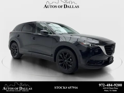 Black 2023 Mazda CX-9 Touring Plus for sale in Plano, TX