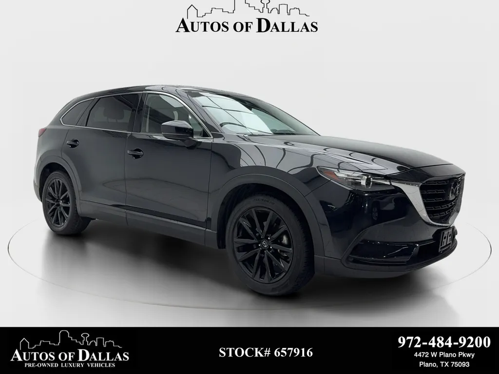 Black 2023 Mazda CX-9 Touring Plus for sale in Plano, TX