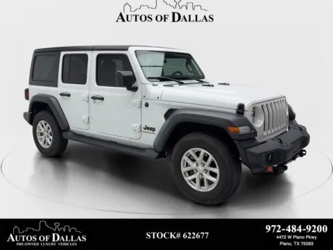 White 2023 Jeep Wrangler Sport S for sale in Plano, TX