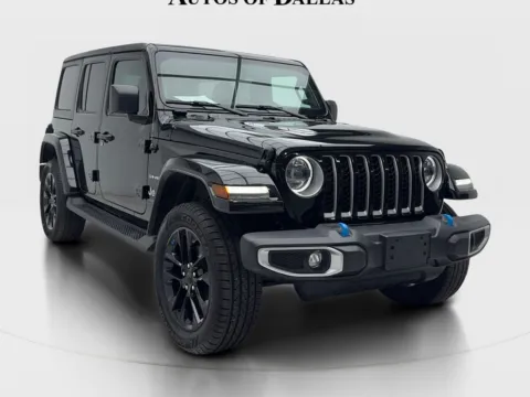 Another view of 2023 Jeep Wrangler Sahara 4xe for sale in Plano, TX at Autos of Dallas - Plano