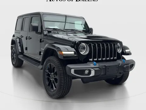 Another view of 2023 Jeep Wrangler Sahara 4xe for sale in Plano, TX at Autos of Dallas - Plano