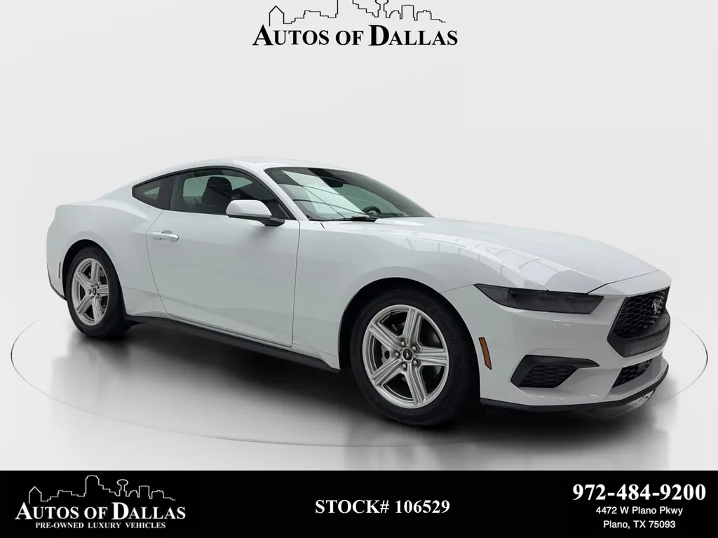 White 2026 Ford Mustang EcoBoost Premium for sale in Plano, TX