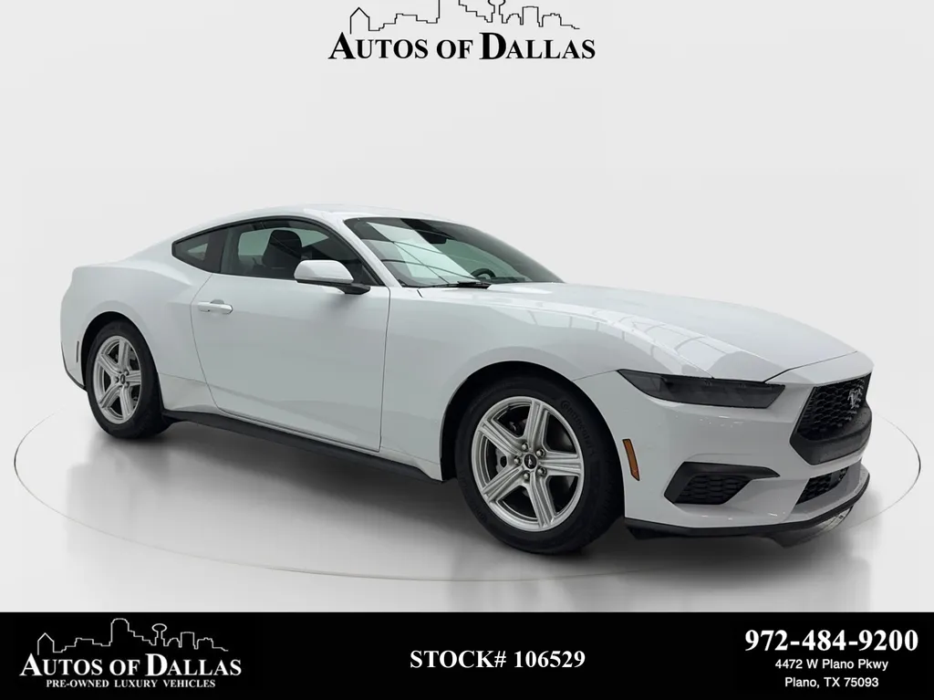 White 2026 Ford Mustang EcoBoost Premium for sale in Plano, TX