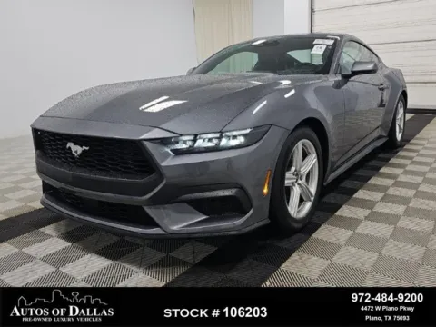 Gray 2026 Ford Mustang EcoBoost Premium for sale in Plano, TX