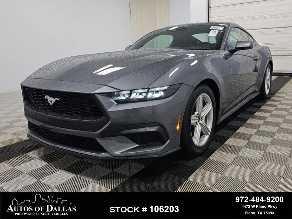 Gray 2026 Ford Mustang EcoBoost Premium for sale in Plano, TX