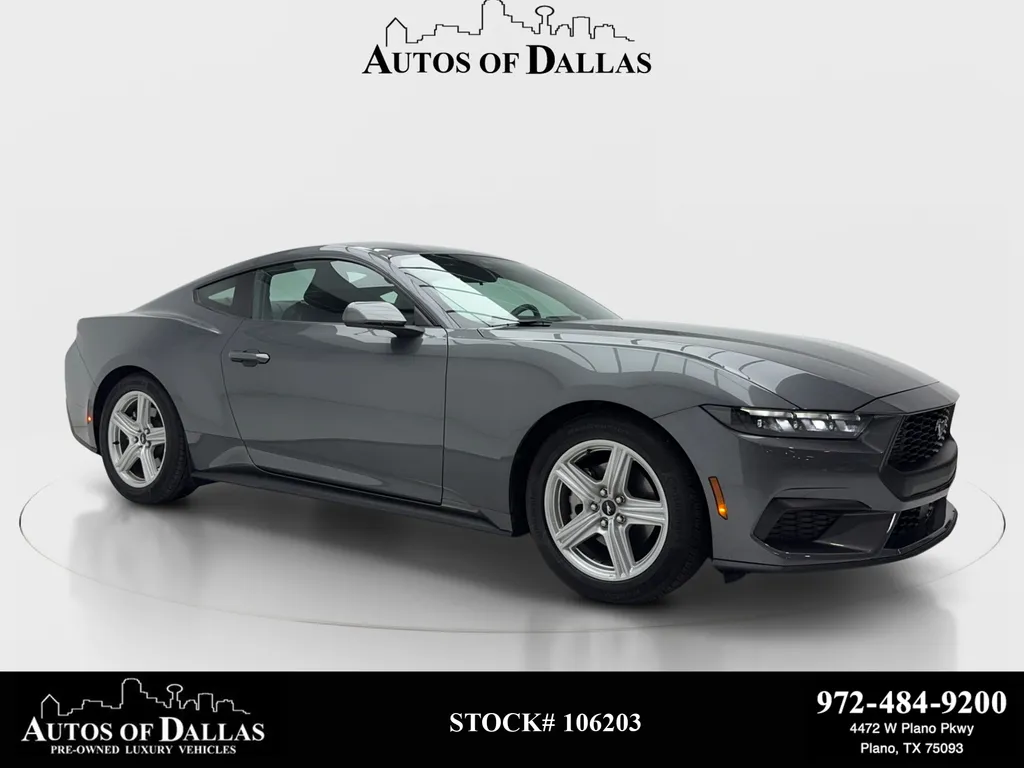 Gray 2026 Ford Mustang EcoBoost Premium for sale in Plano, TX