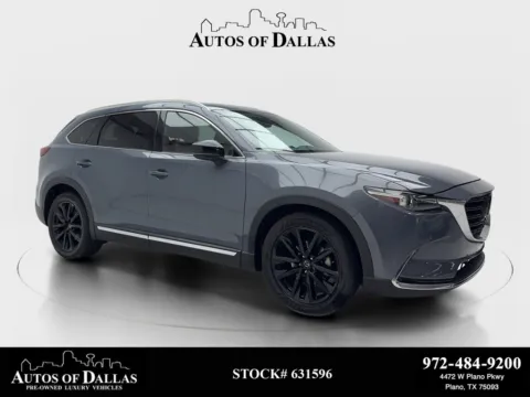 Gray 2023 Mazda CX-9 Carbon Edition for sale in Plano, TX