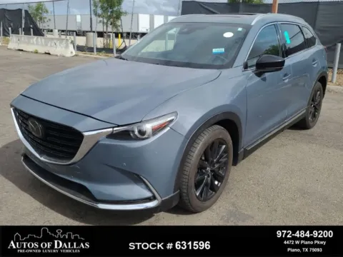 Gray 2023 Mazda CX-9 Carbon Edition for sale in Plano, TX