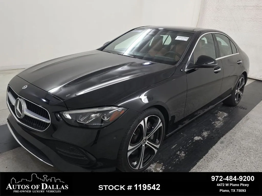 Black 2023 Mercedes-Benz C-Class C 300 for sale in Plano, TX