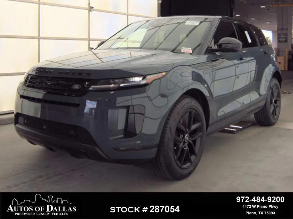 Blue 2026 Land Rover Range Rover Evoque S for sale in Plano, TX