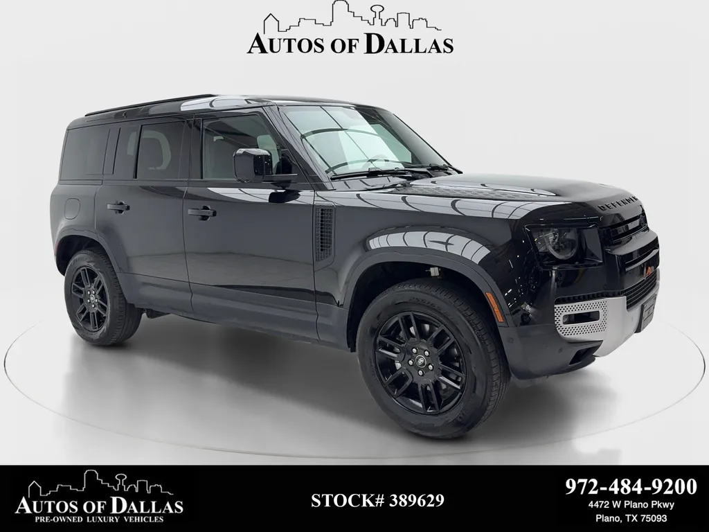 Black 2025 Land Rover Defender 110 S for sale in Plano, TX