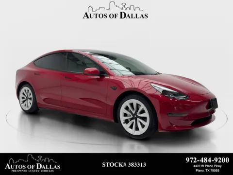 Red 2023 Tesla Model 3 for sale in Plano, TX
