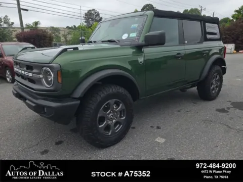 Green 2022 Ford Bronco Big Bend for sale in Plano, TX