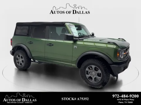 Green 2022 Ford Bronco Big Bend for sale in Plano, TX
