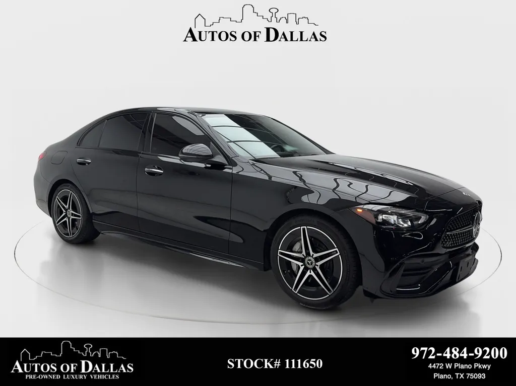Black 2023 Mercedes-Benz C-Class C 300 for sale in Plano, TX