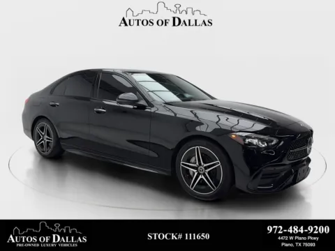Black 2023 Mercedes-Benz C-Class C 300 for sale in Plano, TX