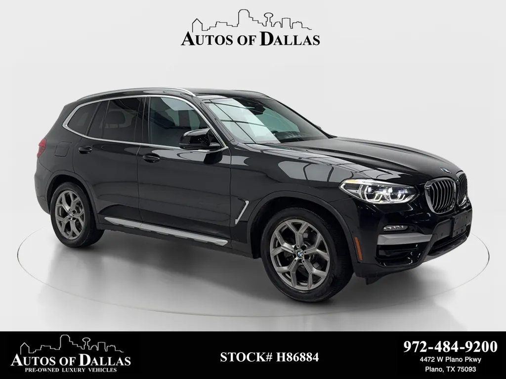 Black 2021 BMW X3 sDrive30i for sale in Plano, TX