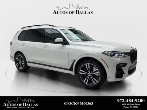 White 2022 BMW X7 M50i for sale in Plano, TX