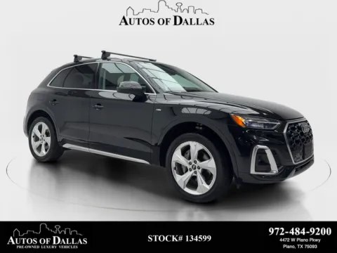 Black 2022 Audi Q5 45 S line Premium for sale in Plano, TX