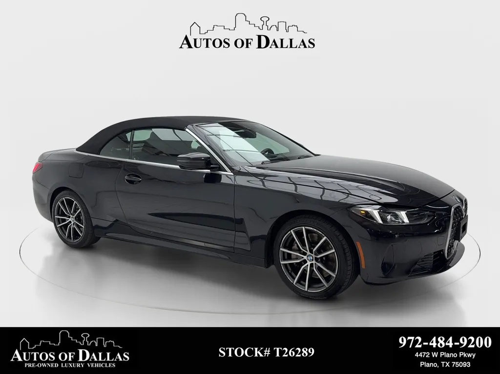 Black 2025 BMW 4 Series 430i for sale in Plano, TX
