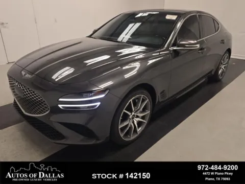 Gray 2024 Genesis G70 2.5T for sale in Plano, TX