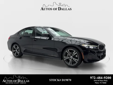 Black 2023 BMW 3 Series 330i for sale in Plano, TX
