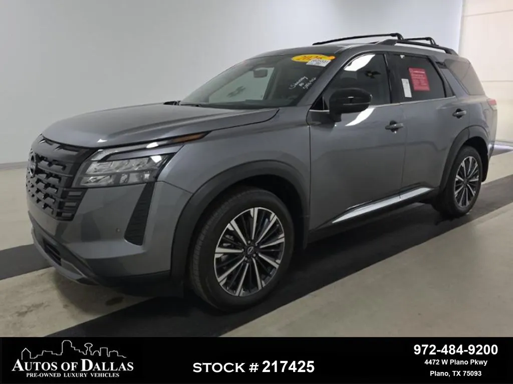 Gray 2026 Nissan Pathfinder Platinum for sale in Plano, TX