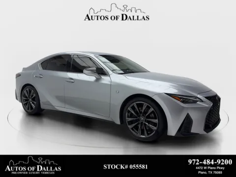 Silver 2022 Lexus IS 350 F SPORT for sale in Plano, TX