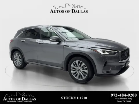 Gray 2023 INFINITI QX50 LUXE for sale in Plano, TX