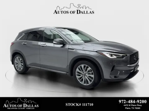 Gray 2023 INFINITI QX50 LUXE for sale in Plano, TX