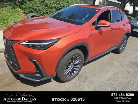 Orange 2023 Lexus NX 350 Premium for sale in Plano, TX