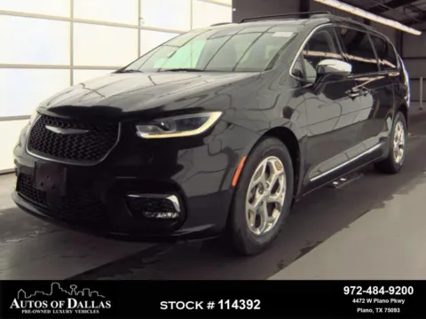 Black 2022 Chrysler Pacifica Limited for sale in Plano, TX