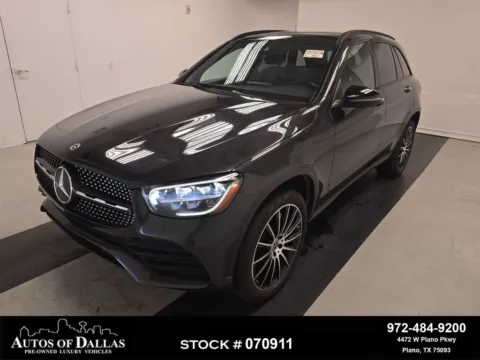 Black 2022 Mercedes-Benz GLC 300 for sale in Plano, TX