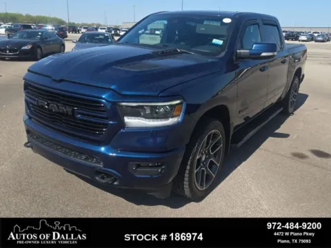 Blue 2020 Ram 1500 Rebel for sale in Plano, TX