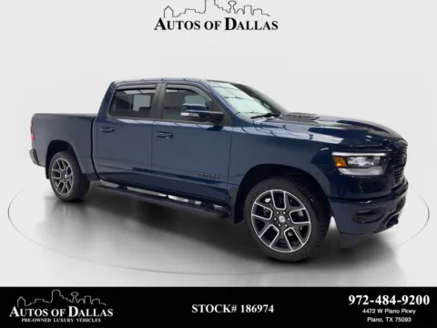 Blue 2020 Ram 1500 Rebel for sale in Plano, TX