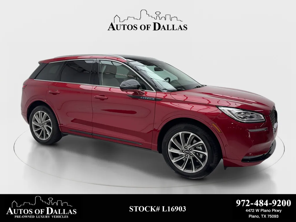 Red 2022 Lincoln Corsair Plug-In Hybrid Grand Touring for sale in Plano, TX