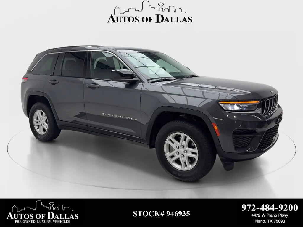 Gray 2024 Jeep Grand Cherokee Laredo for sale in Plano, TX