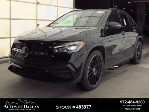 Black 2023 Mercedes-Benz GLA 250 for sale in Plano, TX