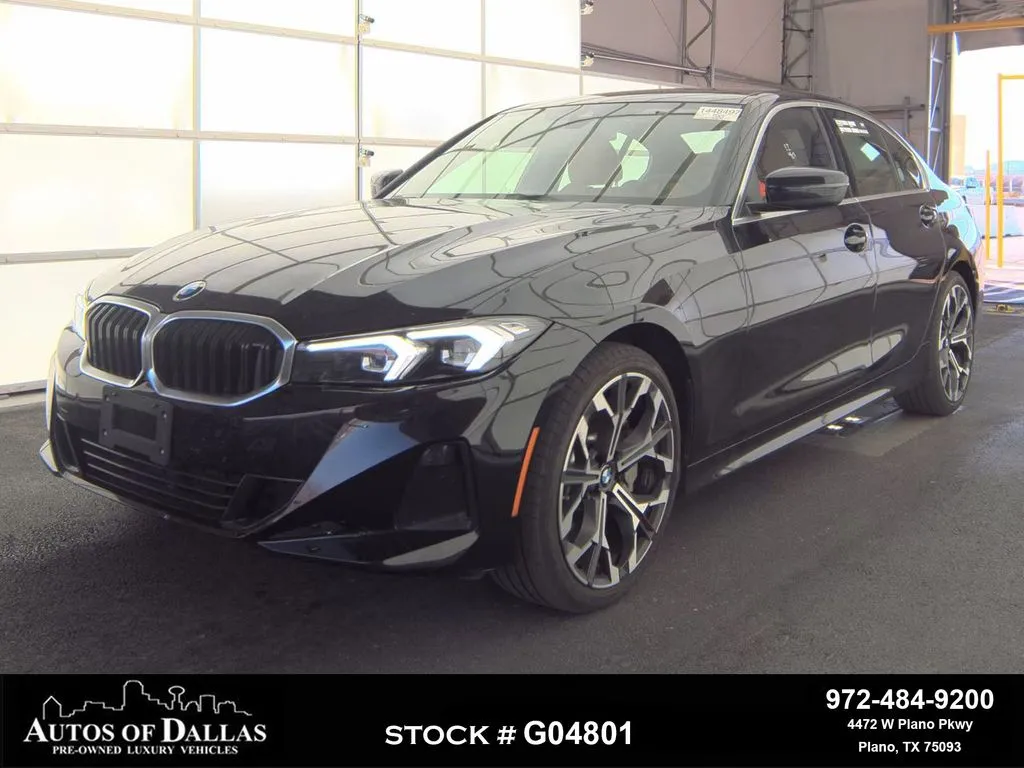 Black 2026 BMW 3 Series 330i for sale in Plano, TX